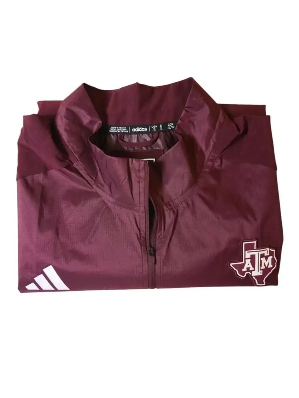 Adidas Texas A&M Aggies Quarter Zip Pullover XL